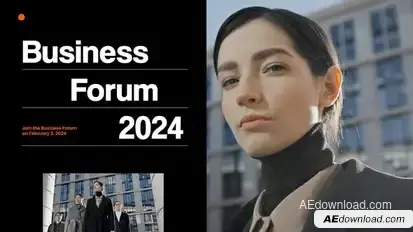 Business Event Promo Openers template preview