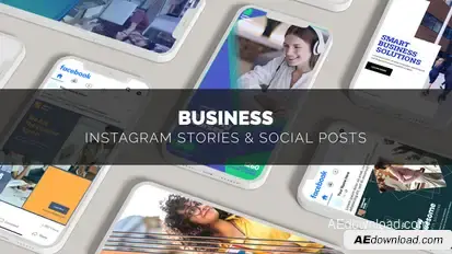 Business Instagram Stories & Social Post Product Promo template preview