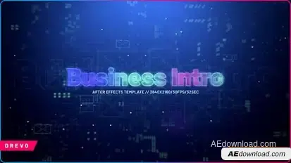 Business Intro/ Cyber Strategy/ Digital Opener/ Promo/ Text/ Corporate/ Meeting Forum/ Presentation Openers template preview
