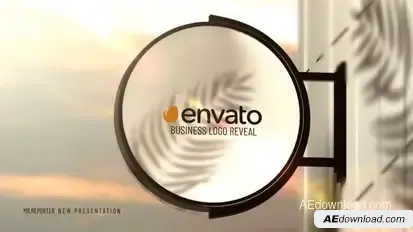 Business Logo Mockup Video Displays template preview