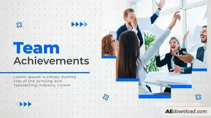 Business marketing agency Openers template preview