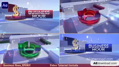 Business News Opener / Economics Opener broadcast-packages template preview