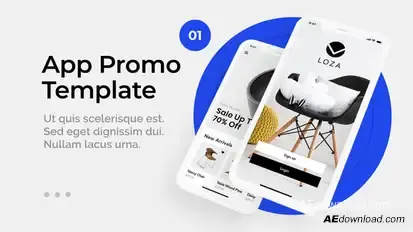 Business Phone App Promo Product Promo template preview