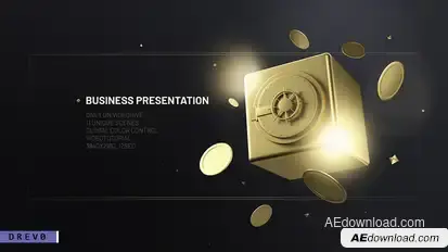 Business Presentation 4K/ Online Games/ Luxury/ Casino/ Hotel/ Gold/ Icons/ Elegant/ Platinum/ Event Product Promo template preview