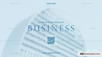 Business Promo Slideshow Video Displays template preview