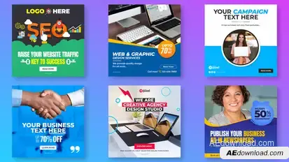 Business Promo Social Post V28 Product Promo template preview