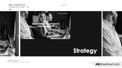 Business Promotion Video Displays template preview