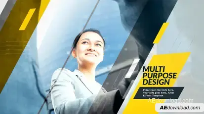Business Showcase 07 Video Displays template preview