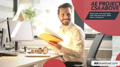 Business Slideshow 12 Video Displays template preview