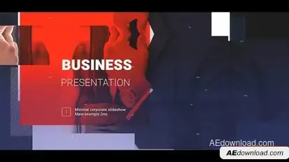 Business Slideshow Openers template preview