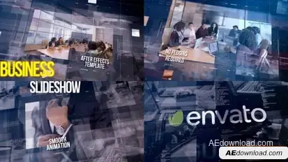 Business Slideshow Openers template preview