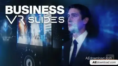 Business VR Slides Openers template preview