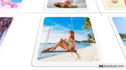 Calendar Slideshow Video Displays template preview
