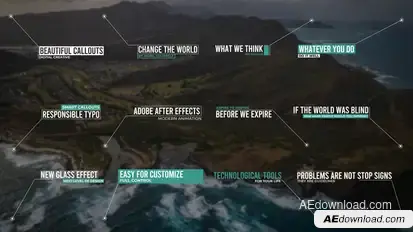 Call Outs Elements template preview