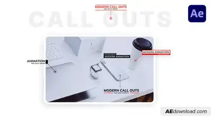 Call Outs | After Effects Elements template preview