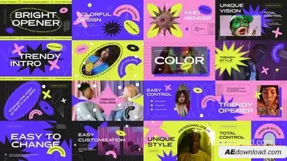 Calliope | Typography Fashion Opener Openers template preview