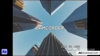 Camcorder Elements template preview