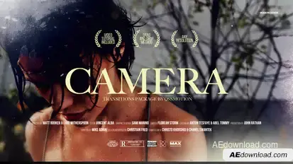 Camera Movement Transitions Elements template preview