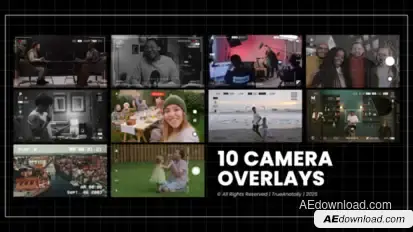 Camera Overlays Elements template preview