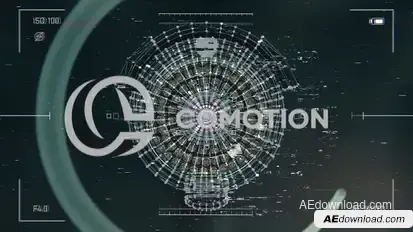 Camera Security Logo Reveal Logo Stings template preview