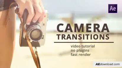 Camera Transitions for After Effects broadcast-packages template preview