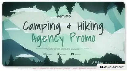 Camping And Hiking Openers template preview