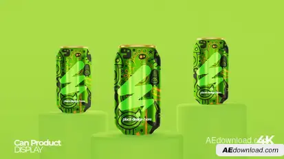 Can Product Promotion Product Promo template preview