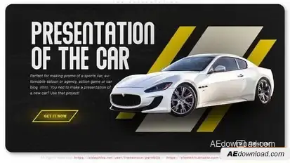 Car Presentation Openers template preview