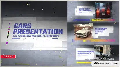 Car Presentations/ Electro Cars/ Fast Presentation/ Event/ Forum/ Led Display/ Promo/ Slideshow Video Displays template preview