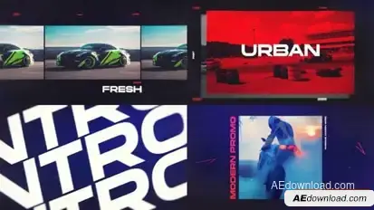 Car Racing Sports Opener Openers template preview