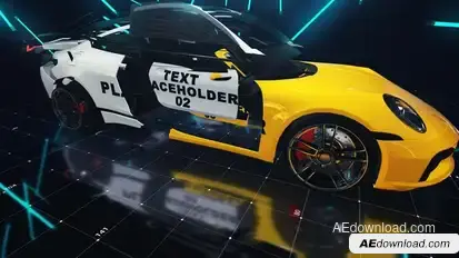 Car Reveal Openers template preview