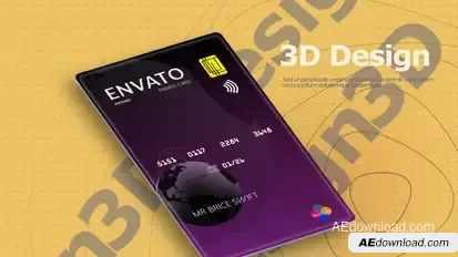 Card Promotion Product Promo template preview