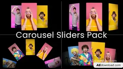 Carousel & Slider Video Displays template preview