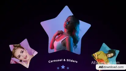 Carousel & Sliders Animations Elements template preview