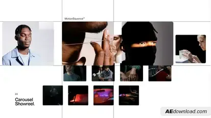 Carousel Showreel 2.0 Elements template preview