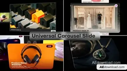 Carousel Slide Openers template preview
