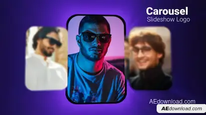 Carousel Slideshow Logo Openers template preview