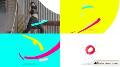 Cartoon Line Logo Reveals Logo Stings template preview