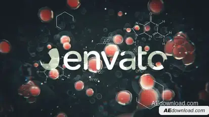 Cell Division Logo Reveal Logo Stings template preview
