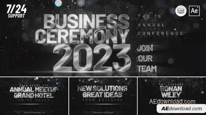 Ceremony Promo Openers template preview