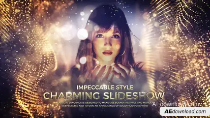 Charming Slideshow Video Displays template preview