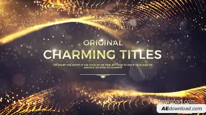 Charming Titles Titles template preview