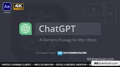 Chat GPT AI Elements Elements template preview