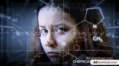 Chemical Slideshow Openers template preview