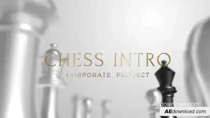 Chess Intro Corporate | After Effects Template Openers template preview