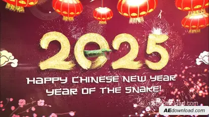 Chinese New Year Celebration 2025 | After Effects Openers template preview