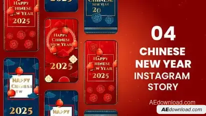 Videohive Chinese New Year Instagram Stories 55665791 Openers template preview