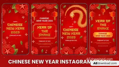 Videohive Chinese New Year Instagram Story 56081382 Openers template preview