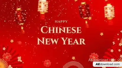 Chinese New Year Slideshow 2024 Openers template preview