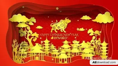 Chinese New Year Wishes Openers template preview